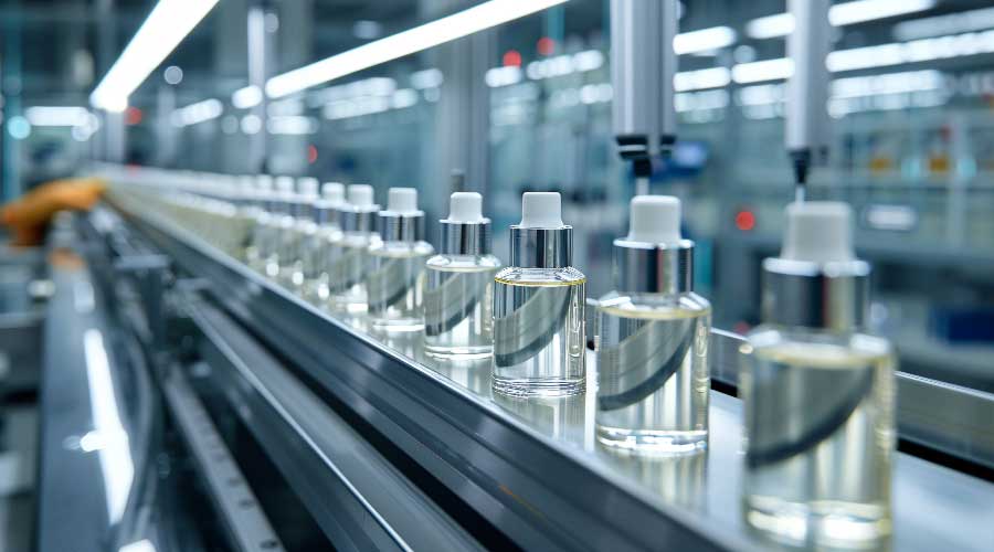 Sau khi chọn được mẫu thử cuối cùng, nhà máy sẽ tiến hành gia công, đóng gói hàng loạt