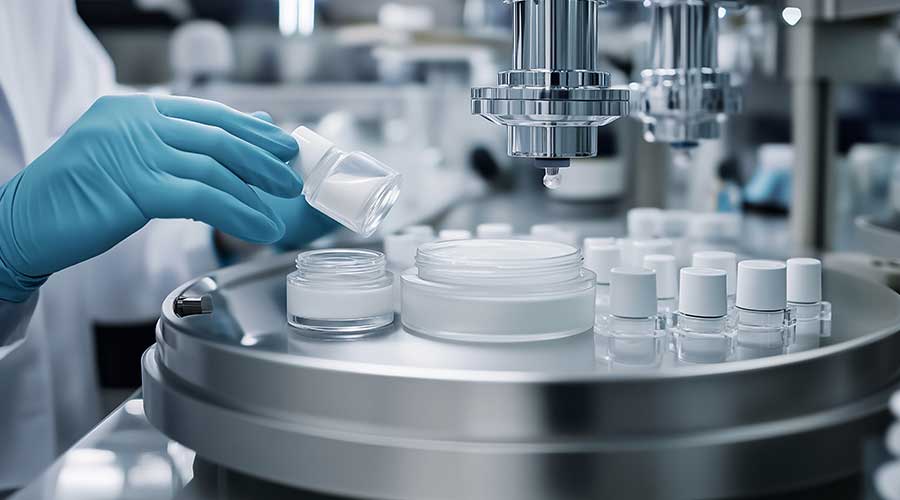 Nhà máy gia công mỹ phẩm là đơn vị chuyên nghiên cứu, sản xuất, đóng gói và cung cấp các dòng sản phẩm chăm sóc da, làm đẹp